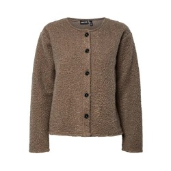 Яке Pieces Oline jacket - Brown (Morel) яке,мъжки,якета,дамски,якета,и,палта,pieces,oline,jacket,brown,(morel)