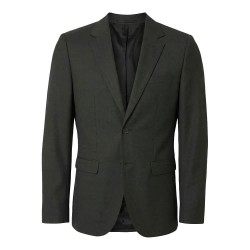 Сако Selected Theo Slim Fit blazer - Green (Dark Green / Melange) сако,мъжки,сака,selected,theo,slim,fit,blazer,green,(dark,green,melange)