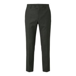 Рокля Selected Theo Slim Fit dress pants - Green (Dark Green / Melange) рокля,мъжки,панталони,дамски,панталони,selected,theo,slim,fit,dress,pants,green,(dark,green,melange)