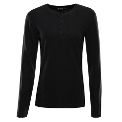 Тениска Alpine pro Thermala long sleeve T-shirt - Black (Black) тениска,мъжки,тениски,дамски,тениски,alpine,pro,thermala,long,sleeve,t,shirt,black,(black)