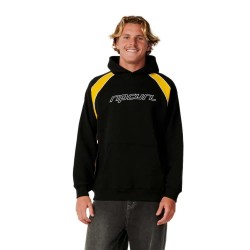 Суичър Rip curl Archive Panel Ride hoodie - Black (Black) суичър,мъжки,пуловери,rip,curl,archive,panel,ride,hoodie,black,(black)