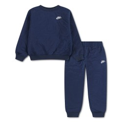 Nike Frost Futura Crew set - Blue (Midnight Navy) детски,екипи,детски,облекла,за,момчета,nike,frost,futura,crew,set,blue,(midnight,navy)