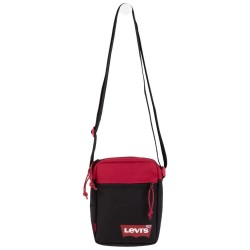 Levi´s ® Mini Solid Batwing crossbody refurbished - Black (Regular Red) всички,чанти,levi´s,®,mini,solid,batwing,crossbody,refurbished,black,(regular,red)