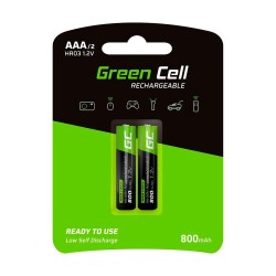 батерии,green,cell,gr08,aaa,rechargeable,batteries,clear,(green,black)
