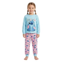 Пижама Stitch Stitch long sleeve pyjama - Blue (Blue) пижама,детски,пижами,stitch,stitch,long,sleeve,pyjama,blue,(blue)