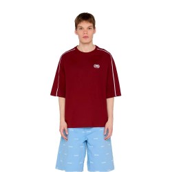 Тениска Ecko unltd Strong short sleeve T-shirt - Red (Syrah) тениска,мъжки,тениски,дамски,тениски,ecko,unltd,strong,short,sleeve,t,shirt,red,(syrah)
