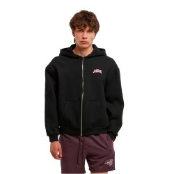 юношеска,блуза,мъжки,пуловери,lost,youth,ly465,full,zip,sweatshirt,black,(black)