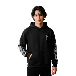 суичър,мъжки,пуловери,mister,tee,vintage,cross,loose,fit,hoodie,black,(black)