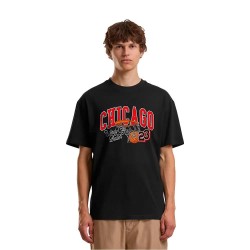 Тениска Mister tee Windy City Baller Oversize short sleeve T-shirt - Black (Black) тениска,мъжки,тениски,дамски,тениски,mister,tee,windy,city,baller,oversize,short,sleeve,t,shirt,black,(black)