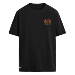 Тениска Von dutch VD/1/H/TR/FLAM/NR short sleeve T-shirt - Black (Black) тениска,мъжки,тениски,дамски,тениски,von,dutch,vd,1,h,tr,flam,nr,short,sleeve,t,shirt,black,(black)