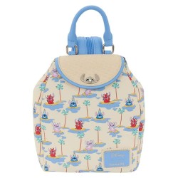 Раница Loungefly Lilo & Stitch Stitch Angel & Leroy backpack - Beige (Multicolor) раница,раници,loungefly,lilo,&,stitch,stitch,angel,&,leroy,backpack,beige,(multicolor)