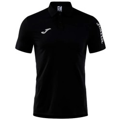 Joma Invictus short sleeve polo - Black (Black) дамски,блузи,с,яка,мъжки,блузи,с,яка,joma,invictus,short,sleeve,polo,black,(black)