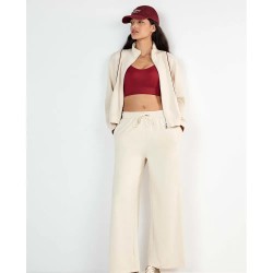 анцуг,мъжки,панталони,дамски,панталони,gisela,straight,leg,stretch,fleece,pants,beige,(beige)