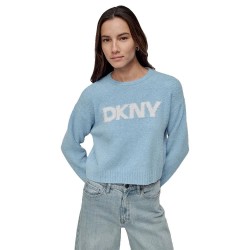 Блуза DKNY DJ4R0424 sweater - Blue (Bluebell / Silver Blue) блуза,мъжки,пуловери,дамски,пуловери,dkny,dj4r0424,sweater,blue,(bluebell,silver,blue)