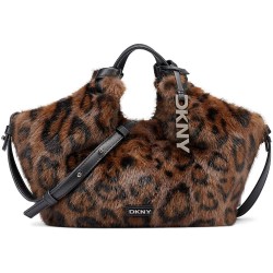 чанта,всички,чанти,dkny,paula,small,bag,brown,(leopard)