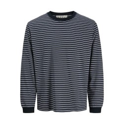 тениска,мъжки,тениски,дамски,тениски,jack,&,jones,barron,stripe,long,sleeve,t,shirt,blue,(dark,navy,vintage,indigo,black,white)