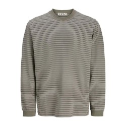 тениска,мъжки,тениски,дамски,тениски,jack,&,jones,barron,stripe,long,sleeve,t,shirt,green,(vetiver,dark,navy,peat,cloud,dancer)
