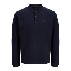 Блуза Jack & jones Hugo sweatshirt - Blue (Night Sky) блуза,мъжки,пуловери,jack,&,jones,hugo,sweatshirt,blue,(night,sky)