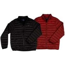 Яке The time of bocha RI1CZ padded jacket 2 units - Multicolor (Black / Burgundy) яке,мъжки,якета,дамски,якета,и,палта,the,time,of,bocha,ri1cz,padded,jacket,2,units,multicolor,(black,burgundy)