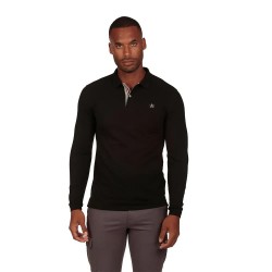 The time of bocha RI1PPOLO long sleeve polo - Black (Black) дамски,блузи,с,яка,мъжки,блузи,с,яка,the,time,of,bocha,ri1ppolo,long,sleeve,polo,black,(black)