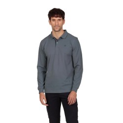 The time of bocha RI1PPOLO long sleeve polo - Grey (Mirage) дамски,блузи,с,яка,мъжки,блузи,с,яка,the,time,of,bocha,ri1ppolo,long,sleeve,polo,grey,(mirage)