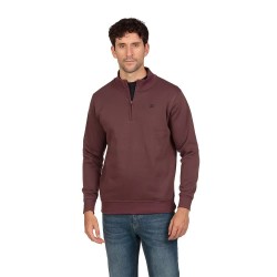 Блуза The time of bocha RI1S02 full zip sweatshirt - Purple (Burgundy) блуза,мъжки,пуловери,the,time,of,bocha,ri1s02,full,zip,sweatshirt,purple,(burgundy)