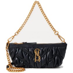 Чанта за през рамо Steve madden Bnuna shoulder bag - Black (Black / Gold) чанта,за,през,рамо,всички,чанти,steve,madden,bnuna,shoulder,bag,black,(black,gold)