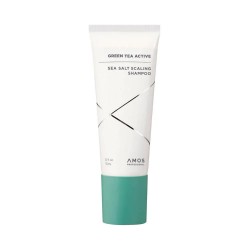 хигиена,коса,amos,professional,green,tea,active,sea,salt,scaling,shampoo,150,ml,clear,(green)