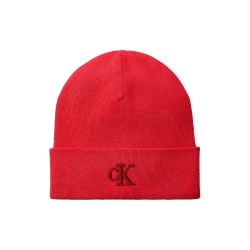 Шапка Calvin klein LV04D8020G beanie - Red (Lava Falls) шапка,всички,шапки,calvin,klein,lv04d8020g,beanie,red,(lava,falls)