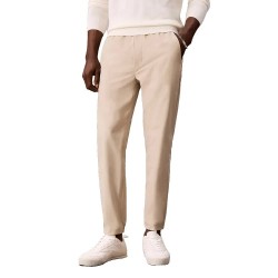 Панталони Calvin klein LV04LB614G Slim Fit pants - Beige (Plaza Taupe) панталони,мъжки,панталони,дамски,панталони,calvin,klein,lv04lb614g,slim,fit,pants,beige,(plaza,taupe)