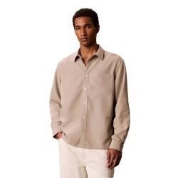Риза с дълъг ръкав Calvin klein LV04LF113G long sleeve shirt - Beige (Roasted Cashew) риза,с,дълъг,ръкав,дамски,ризи,мъжки,ризи,calvin,klein,lv04lf113g,long,sleeve,shirt,beige,(roasted,cashew)