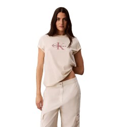 тениска,мъжки,тениски,дамски,тениски,calvin,klein,jeans,hero,classic,monologo,short,sleeve,t,shirt,beige,(tofu)