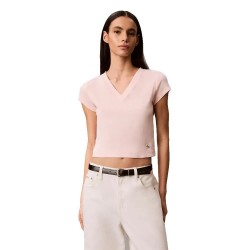 дънки,дамски,топове,calvin,klein,jeans,lv047c910g,short,sleeve,top,pink,(mangano,calcite)