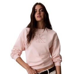 Блуза Calvin klein jeans LV047G820G sweatshirt - Beige (Mangano Calcite) блуза,дамски,блузи,calvin,klein,jeans,lv047g820g,sweatshirt,beige,(mangano,calcite)