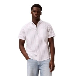 Риза с къс ръкав Calvin klein jeans LV04RG105G short sleeve shirt - White (Brilliant White) риза,с,къс,ръкав,дамски,ризи,мъжки,ризи,calvin,klein,jeans,lv04rg105g,short,sleeve,shirt,white,(brilliant,white)