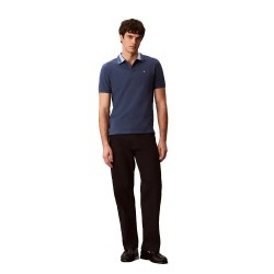 Дънки Calvin klein jeans LV04RG234G short sleeve polo - Blue (Dark Denim) дънки,дамски,блузи,с,яка,мъжки,блузи,с,яка,calvin,klein,jeans,lv04rg234g,short,sleeve,polo,blue,(dark,denim)