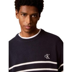 Блуза Calvin klein jeans LV04RG305G sweater - Blue (Dark Sapphire) блуза,мъжки,пуловери,дамски,пуловери,calvin,klein,jeans,lv04rg305g,sweater,blue,(dark,sapphire)