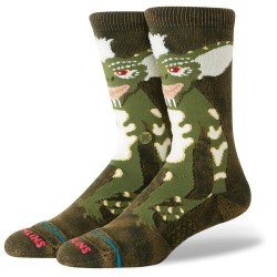 чорапи,мъжки,чорапи,дамски,чорапи,stance,stripe,gremlins,crew,socks,dark,green