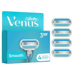 бръснене,venus,smooth,razor,blade,refills,blue,(blue,white)