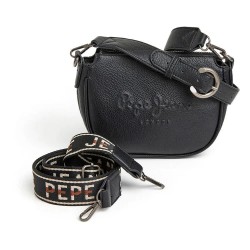 Чанта Pepe jeans Cris Bass bag - Black (Black) чанта,всички,чанти,pepe,jeans,cris,bass,bag,black,(black)
