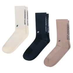 Чорапи Elitex training Performance Training Club long socks 3 pairs - Multicolor (White Blue Cream) чорапи,мъжки,чорапи,дамски,чорапи,elitex,training,performance,training,club,long,socks,3,pairs,multicolor,(white,blue,cream)
