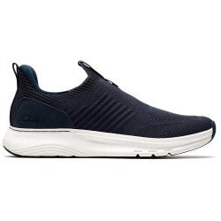 Обувки Clarks shoes Motion slip-on trainers - Blue (Navy Knit) обувки,мъжки,маратонки,дамски,маратонки,clarks,shoes,motion,slip,on,trainers,blue,(navy,knit)
