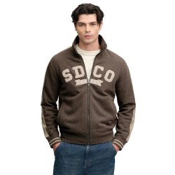 Блуза Superdry SDCO sweatshirt - Grey (Cocoa Brown Marl / Oat Marl) блуза,мъжки,пуловери,superdry,sdco,sweatshirt,grey,(cocoa,brown,marl,oat,marl)