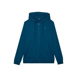 Блуза 4F M1466 full zip sweatshirt - Blue (Teal) блуза,мъжки,пуловери,4f,m1466,full,zip,sweatshirt,blue,(teal)