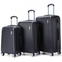 куфар,vertical,studio,göteborg,20,24,28,suitcase,set,of,3,black