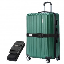 Куфар VERTICAL STUDIO Silkström 28 Suitcase green incl. FREE luggage strap куфар,vertical,studio,silkström,28,suitcase,green,incl.,free,luggage,strap