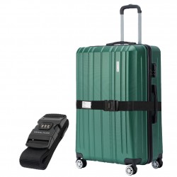куфар,vertical,studio,silkström,24,suitcase,green,incl.,free,luggage,strap