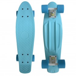 muwo,cruiser,penny,board,mini,skateboard,blue