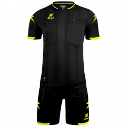 всички,футболни,облекла,zeus,kit,arbitro,marko,referee,kit,2,pieces,black,yellow