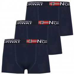 боксерки,мъжко,бельо,geographical,norway,men,boxer,shorts,pack,of,3,navy